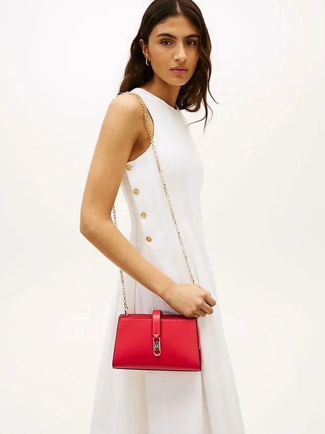 Polished Monogram Chain Crossbody Bag Polished Monogram Chain Crossbody Bag
