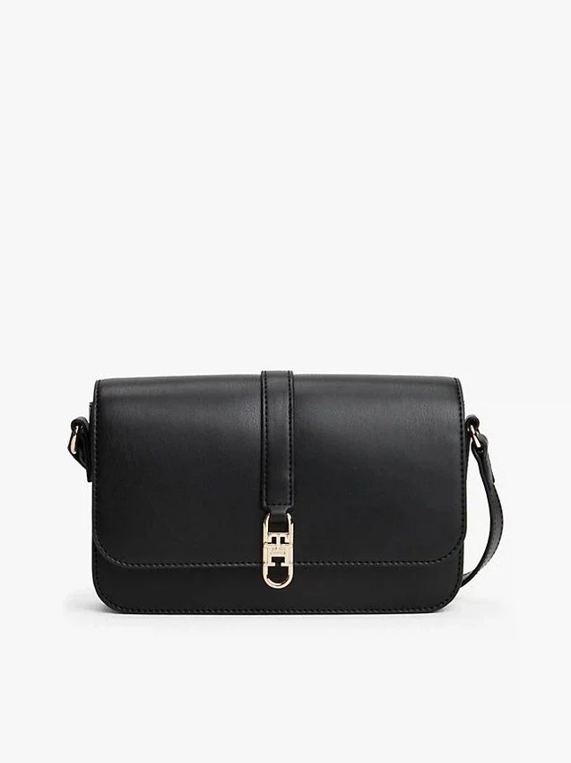Polished Monogram Flap Crossbody Bag Polished Monogram Flap Crossbody Bag