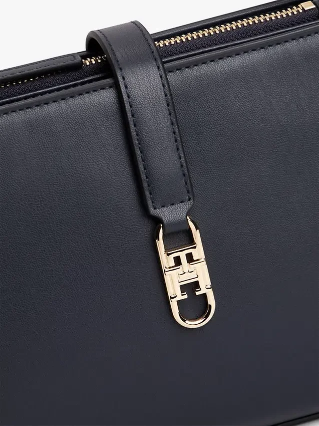 Polished Monogram Shoulder Bag Polished Monogram Shoulder Bag