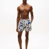 Printed 7″ Swim Trunk
