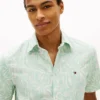 Printed Cotton-Linen Blend Shirt