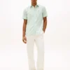 Printed Cotton-Linen Blend Shirt