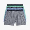 Printed Woven Boxer 3-Pack