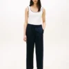 Pull-On Wide-Leg Ankle Pant Pull-On Wide-Leg Ankle Pant