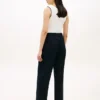 Pull-On Wide-Leg Ankle Pant Pull-On Wide-Leg Ankle Pant