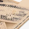 Raffia Espadrille Slide Sandal