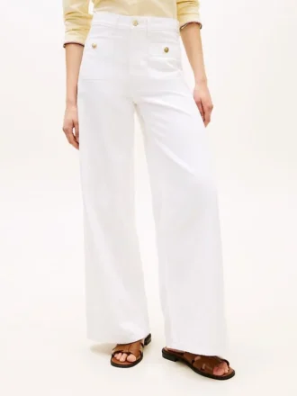 Raw Hem High-Rise Wide Leg Jean Raw Hem High-Rise Wide Leg Jean