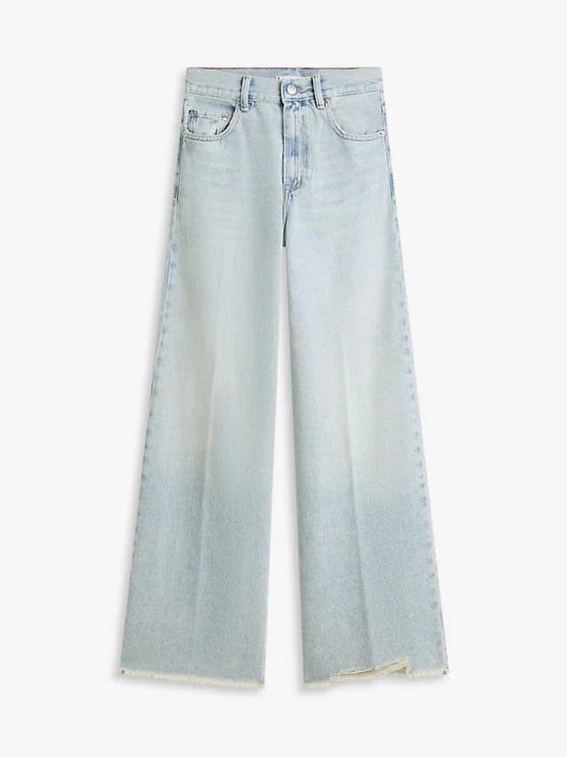 Raw Hem High-Rise Wide Leg Jean Raw Hem High-Rise Wide Leg Jean