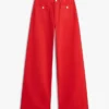 Raw Hem High-Rise Wide Leg Jean Raw Hem High-Rise Wide Leg Jean