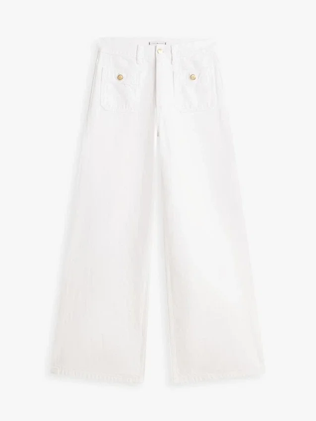 Raw Hem High-Rise Wide Leg Jean Raw Hem High-Rise Wide Leg Jean