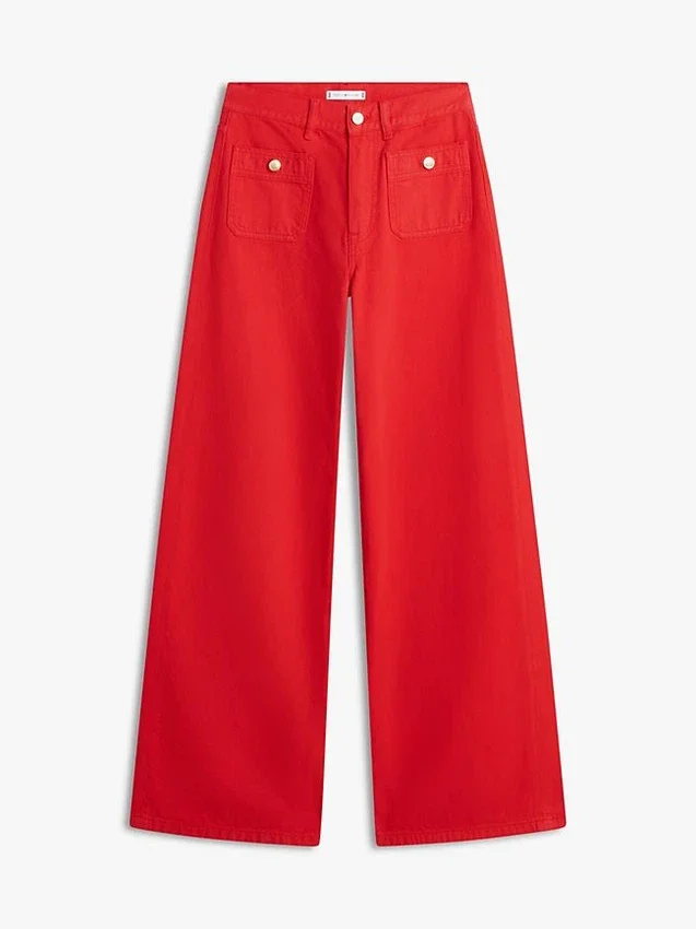 Raw Hem High-Rise Wide Leg Jean Raw Hem High-Rise Wide Leg Jean