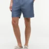 Regular Fit 7″ Cotton-Linen Blend Short