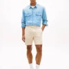 Regular Fit 7″ Cotton-Linen Blend Short Regular Fit 7″ Cotton-Linen Blend Short