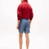 Regular Fit 7″ Cotton-Linen Blend Short Regular Fit 7″ Cotton-Linen Blend Short
