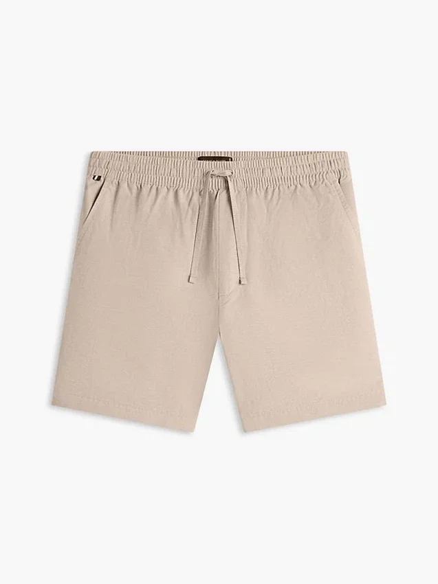 Regular Fit 7″ Cotton-Linen Blend Short Regular Fit 7″ Cotton-Linen Blend Short
