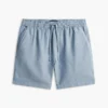 Regular Fit 7″ Cotton-Linen Blend Short Regular Fit 7″ Cotton-Linen Blend Short