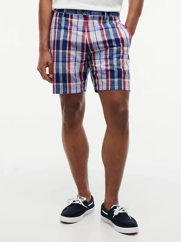 Regular Fit 7″ Madras Short Regular Fit 7″ Madras Short