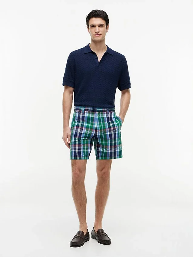 Regular Fit 7″ Madras Short Regular Fit 7″ Madras Short