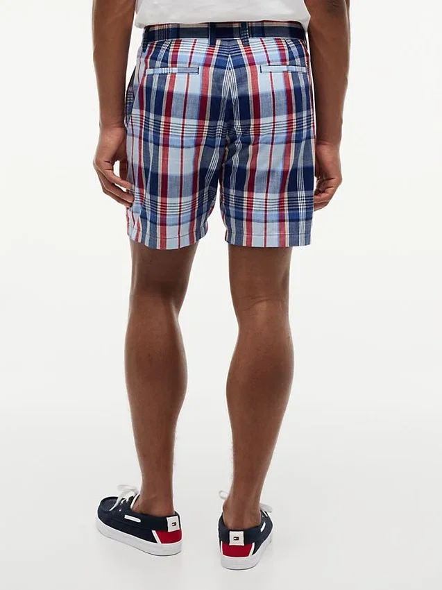 Regular Fit 7″ Madras Short Regular Fit 7″ Madras Short
