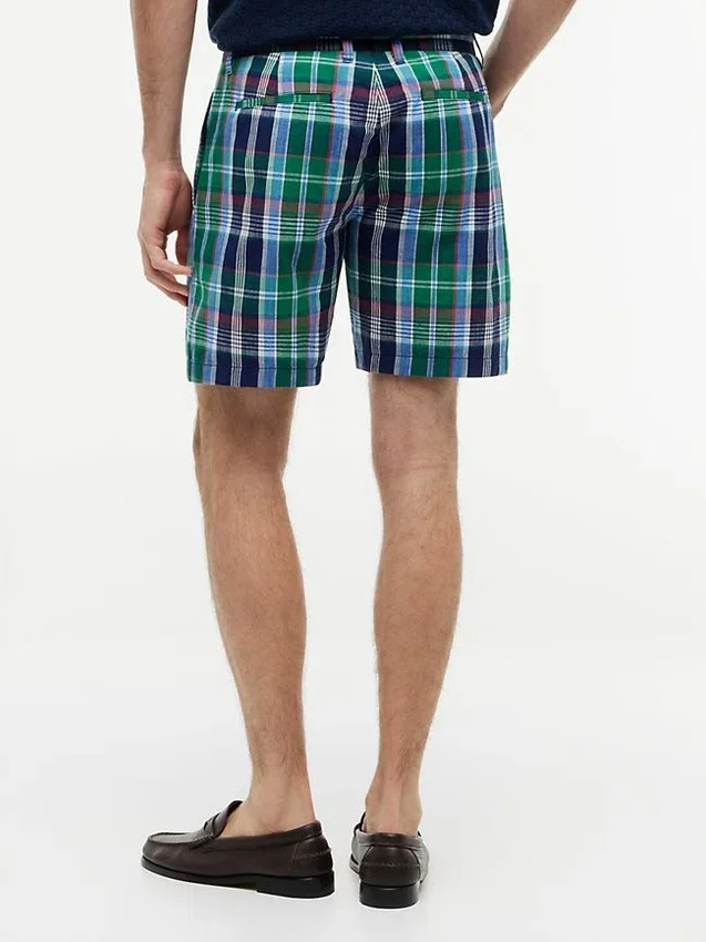 Regular Fit 7″ Madras Short Regular Fit 7″ Madras Short