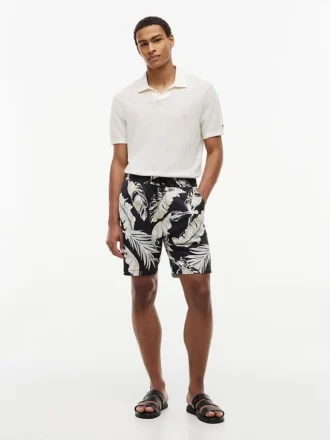 Regular Fit 7″ Tropical Print Short