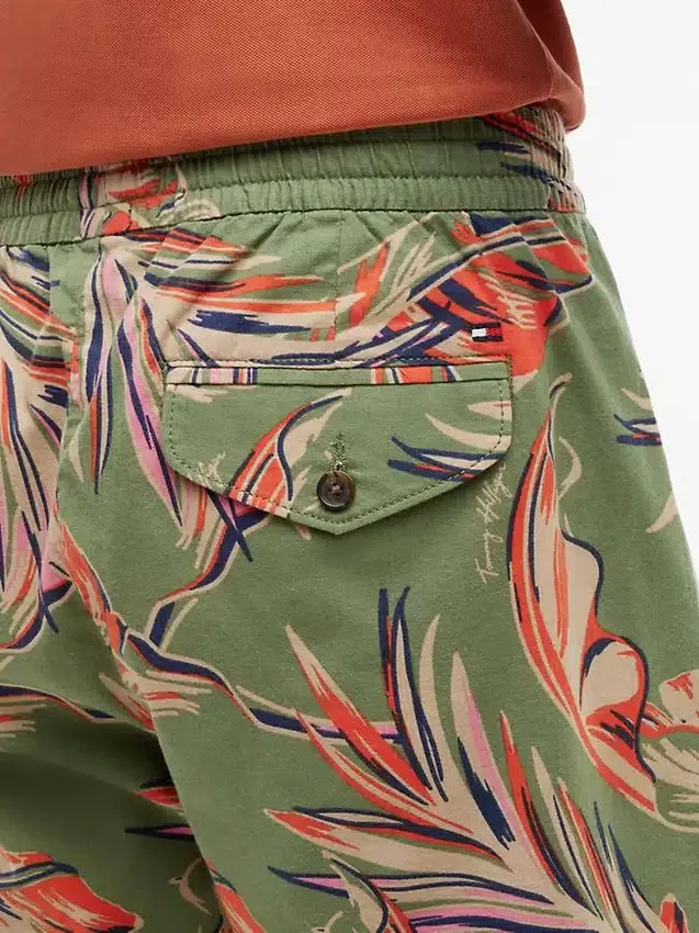 Regular Fit 7″ Tropical Print Short Regular Fit 7″ Tropical Print Short