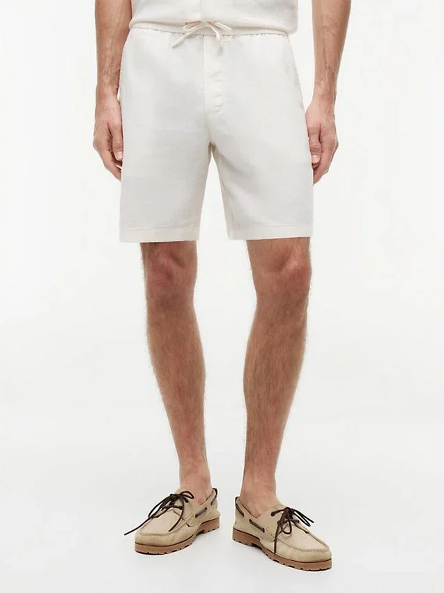 Regular Fit 8″ Linen-Blend Short Regular Fit 8″ Linen-Blend Short