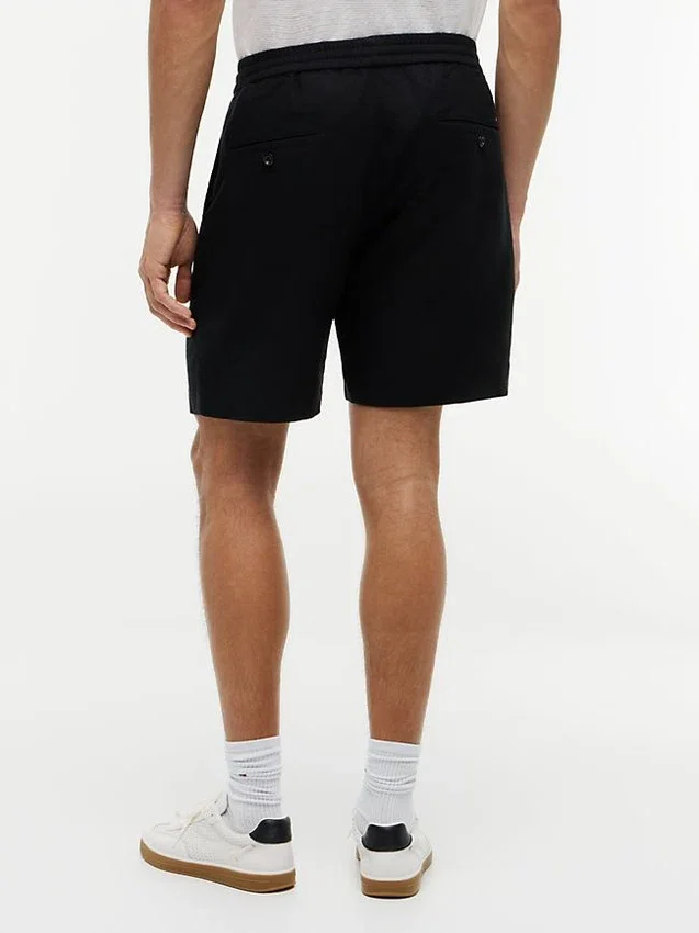 Regular Fit 8″ Linen-Blend Short Regular Fit 8″ Linen-Blend Short