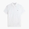 Regular Fit Anchor Print Interlock Polo