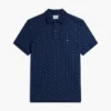 Regular Fit Anchor Print Interlock Polo