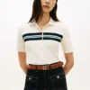 Regular Fit Block Stripe Stretch Polo
