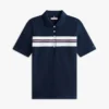 Regular Fit Block Stripe Stretch Polo