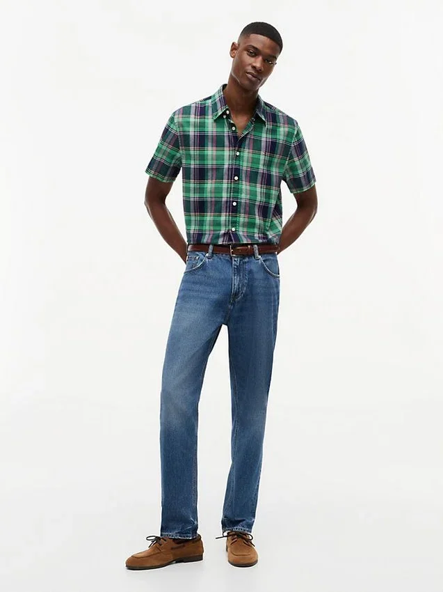 Regular Fit Bold Plaid Oxford Shirt Regular Fit Bold Plaid Oxford Shirt