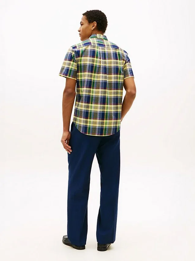 Regular Fit Bold Plaid Oxford Shirt Regular Fit Bold Plaid Oxford Shirt