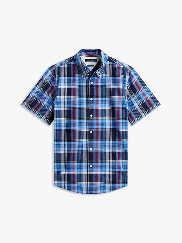 Regular Fit Bold Plaid Oxford Shirt Regular Fit Bold Plaid Oxford Shirt