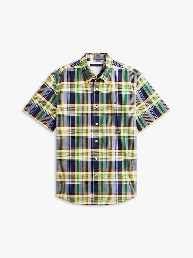 Regular Fit Bold Plaid Oxford Shirt Regular Fit Bold Plaid Oxford Shirt