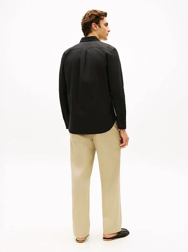 Regular Fit Brushed Twill Overshirt Regular Fit Brushed Twill Overshirt