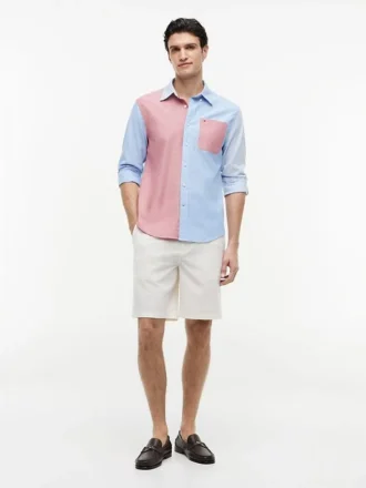 Regular Fit Colorblock Oxford Shirt