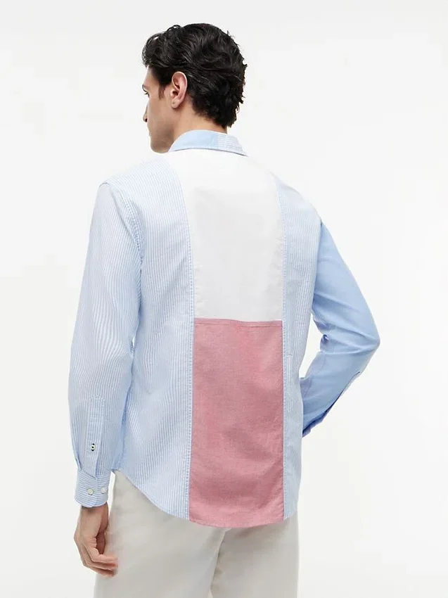 Regular Fit Colorblock Oxford Shirt Regular Fit Colorblock Oxford Shirt