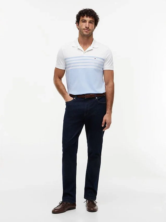 Regular Fit Colorblock Pique Polo Regular Fit Colorblock Pique Polo