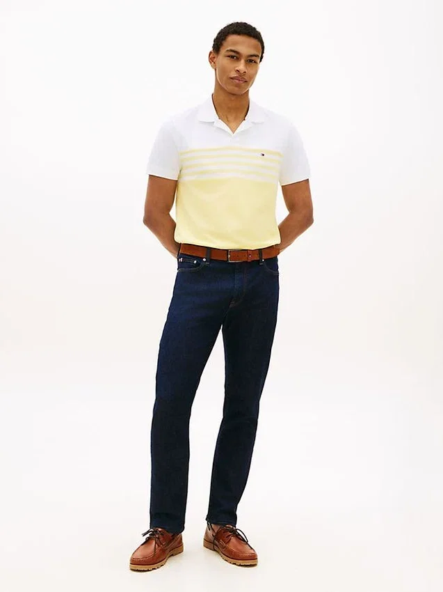 Regular Fit Colorblock Pique Polo Regular Fit Colorblock Pique Polo