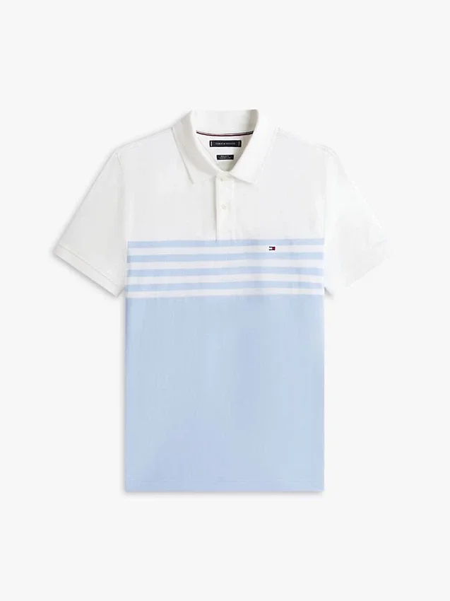 Regular Fit Colorblock Pique Polo Regular Fit Colorblock Pique Polo