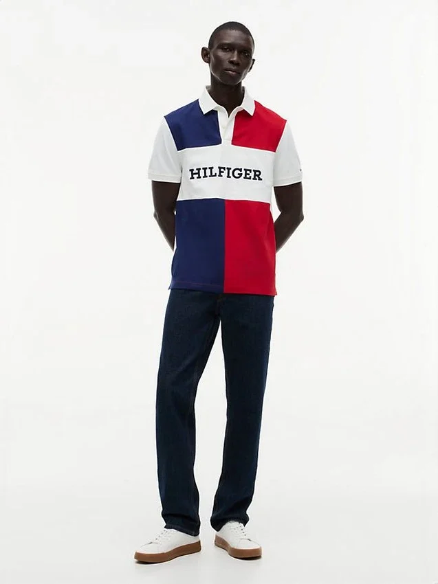 Regular Fit Colorblock Polo Regular Fit Colorblock Polo