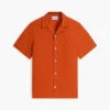 Regular Fit Cotton-Linen Camp Shirt Regular Fit Cotton-Linen Camp Shirt