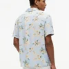Regular Fit Floral Linen-Blend Camp Shirt Regular Fit Floral Linen-Blend Camp Shirt