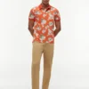 Regular Fit Floral Print Polo Regular Fit Floral Print Polo