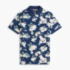 Regular Fit Floral Print Polo Regular Fit Floral Print Polo