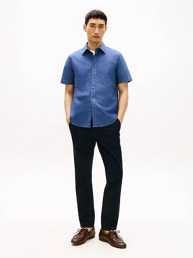 Regular Fit Garment-Dyed Oxford Shirt Regular Fit Garment-Dyed Oxford Shirt