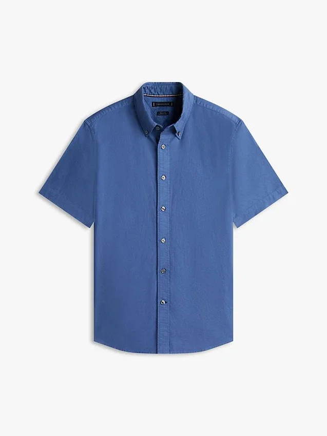 Regular Fit Garment-Dyed Oxford Shirt Regular Fit Garment-Dyed Oxford Shirt