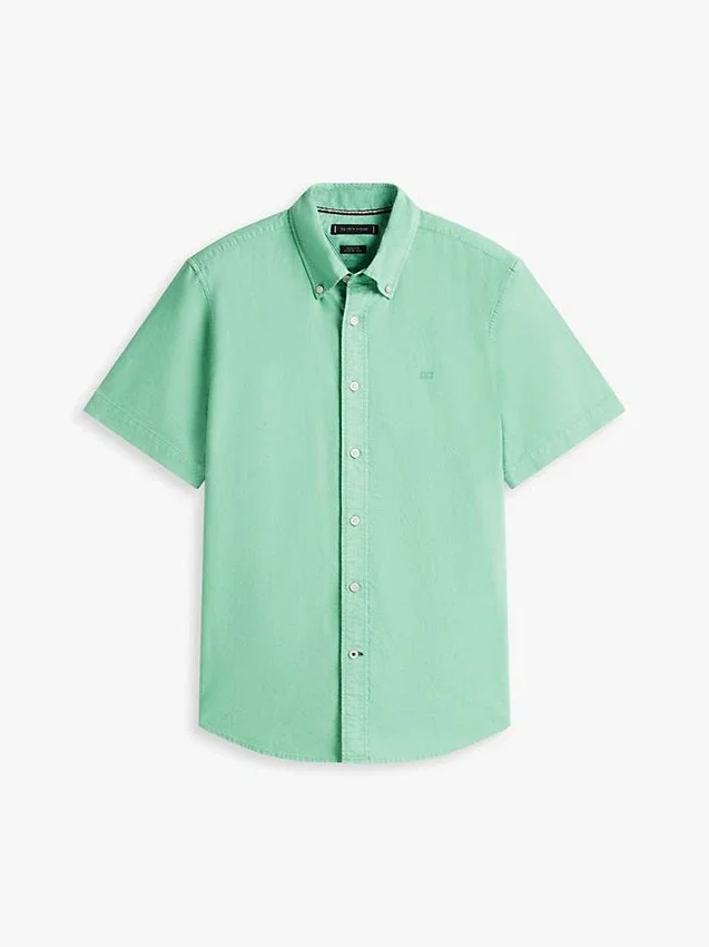 Regular Fit Garment-Dyed Oxford Shirt Regular Fit Garment-Dyed Oxford Shirt